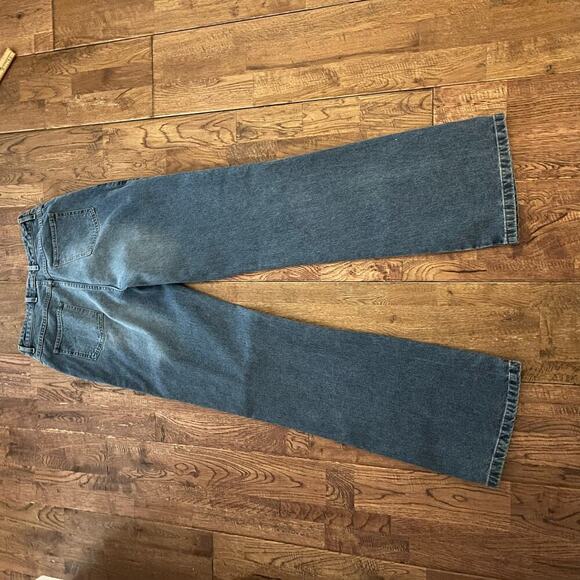NWT Vintage St. John Sport by Marie Gray Straight Leg Jeans Faded Denim-Size 8 - Picture 4 of 16
